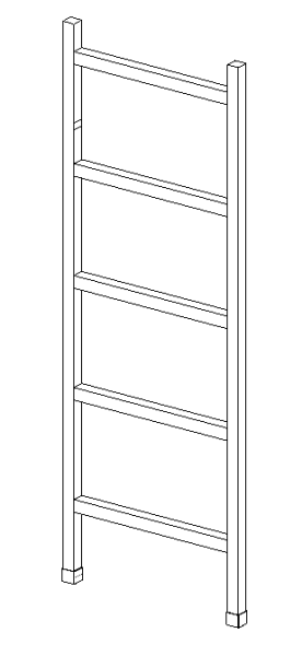 Rám 2,3x0,75