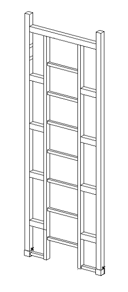 Rám 2,3x0,75