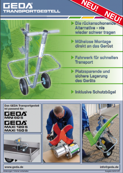 Vozík na MAXI a MINI navijak