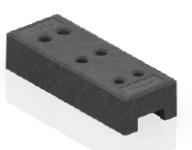 Použitý podstavec 17 kg  PVC čierny