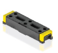 Podstavec 18 kg PVC  žlto čierny 18 pre plné ploty