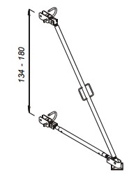 Podpera 180cm