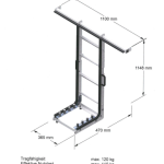 Plošina SOLAR  Akku lift