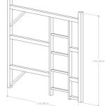 Rám 1,35x1,35, 3-stup.