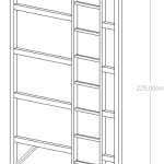 Rám 2,25x1,35, 5-stup.