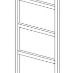 Rám 2,3x0,75