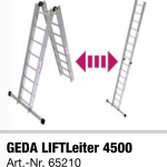Rebrík 450 cm sklopny Akku Lift
