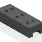 Podstavec 17 kg  PVC čierny